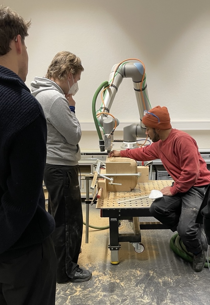 Robin Godwyll Robot CNC Teaching